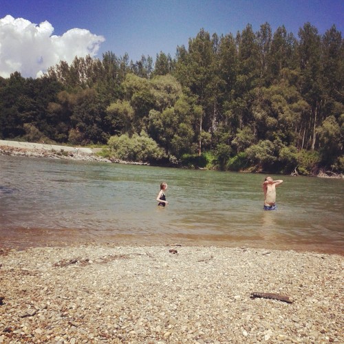 badestrand donau ungarn